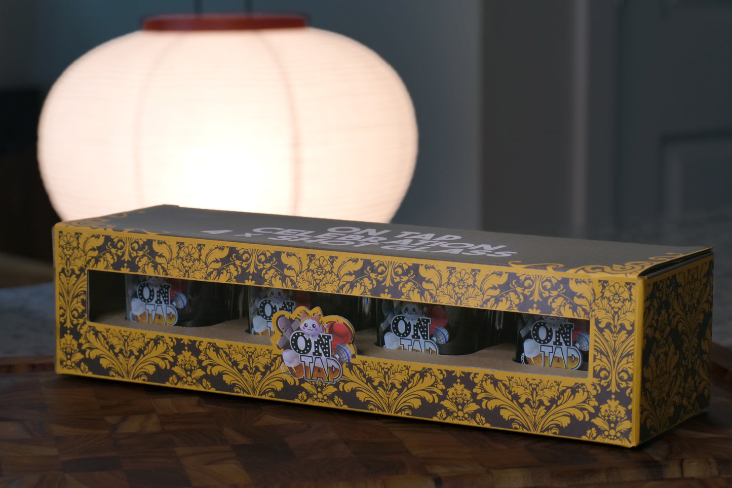 On Tap Celebration Shot Glass (4pc)